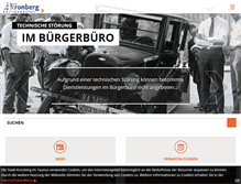 Tablet Screenshot of kronberg.de